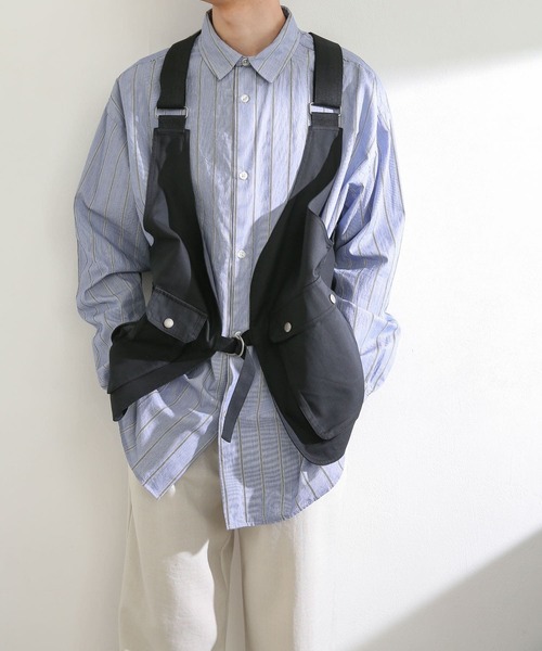 SENSE OF PLACE by URBAN RESEARCH（センスオブプレイスバイアーバンリサーチ）の「フィッシングベスト（ベスト・メンズ・ブラック/カーキ・ONE）」の13枚目の写真