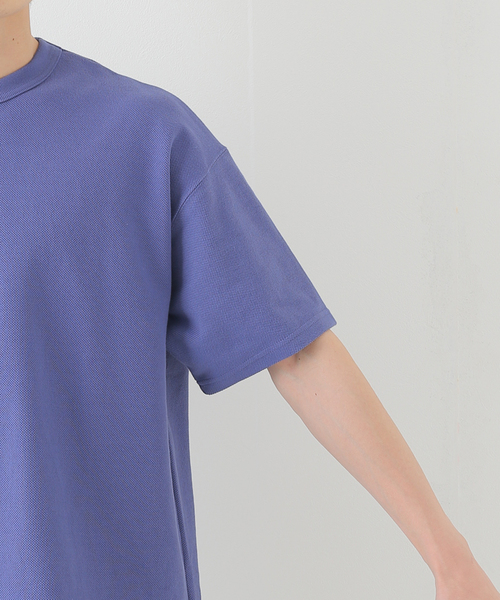 RELAXFIT（リラックスフィット）の「【RELAXFIT / リラックスフィット】BIG PIQUE T-SHIRT（Tシャツ/カットソー・メンズ・ネイビー/グリーン・LARGE/X-LARGE）」の22枚目の写真