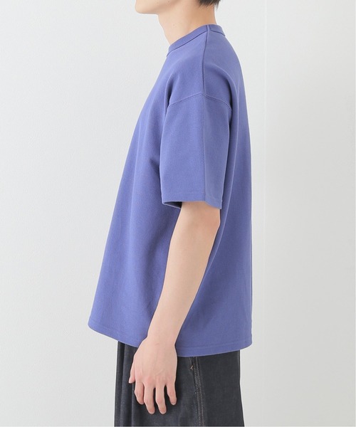 RELAXFIT（リラックスフィット）の「【RELAXFIT / リラックスフィット】BIG PIQUE T-SHIRT（Tシャツ/カットソー・メンズ・ネイビー/グリーン・LARGE/X-LARGE）」の5枚目の写真