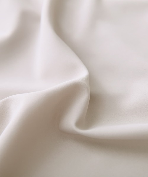 osharewalker（オシャレウォーカー）の「【廃盤】『異素材ドッキング変形デザインカットソー』（Tシャツ/カットソー・レディース・グレイッシュベージュ/ブラック・FREE）」の19枚目の写真