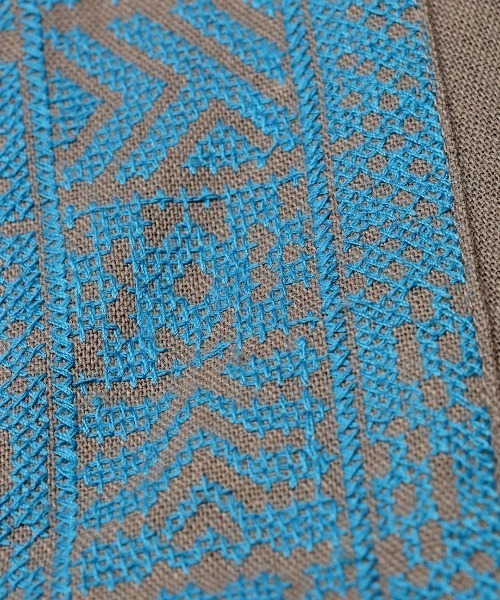 チチカカ（チチカカ）の「キカクロス刺繍ワンピース（ワンピース・レディース・ベージュ/カーキ/モカ・FREE）」の20枚目の写真