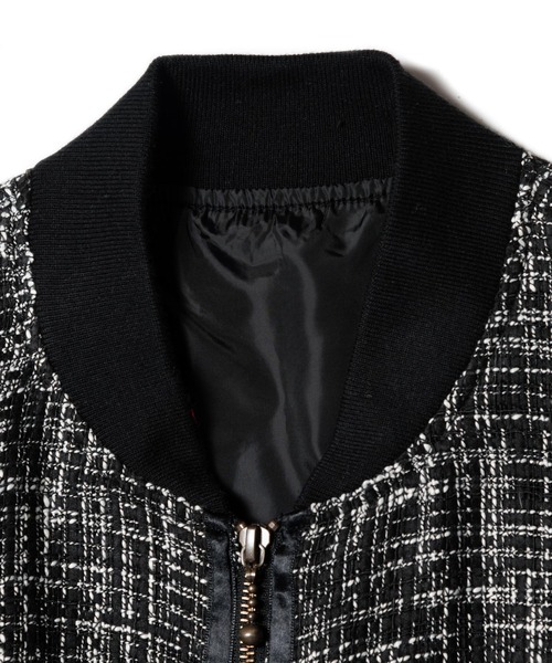 LAYMEE（レイミー）の「Tweed MA-1 / ツイードMA1（MA-1）」 - WEAR