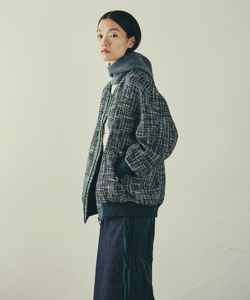 SUBLATIONS TWEED ツイード MA-1 sublations MA-1 Tweed Prime-Over MA