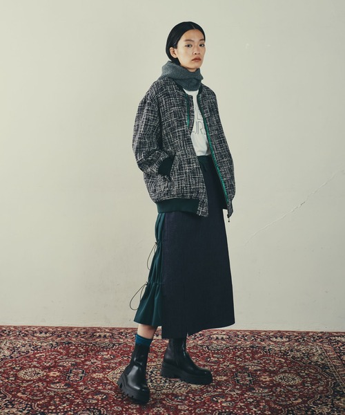 LAYMEE（レイミー）の「Tweed MA-1 / ツイードMA1（MA-1）」 - WEAR