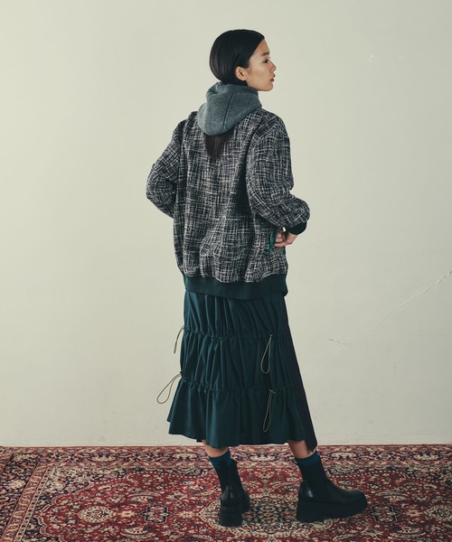 LAYMEE（レイミー）の「Tweed MA-1 / ツイードMA1（MA-1）」 - WEAR