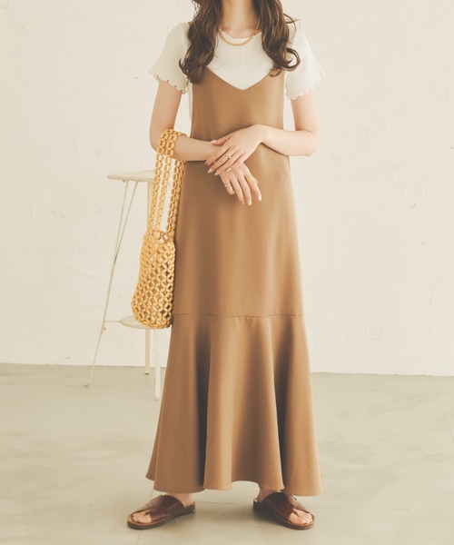 Ambre Neige(アンブルネージュ)の「ウッディービーズバッグ/【WEB/EC限定商品】(ショルダーバッグ・レディース・ダークブラウン/ベージュ・FREE)」の3枚目の写真