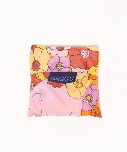 LAZY SUSAN(レイジースーザン)の「エコバッグ BABY BAGGU/ベビーバグゥ フラワーエレファント(エコバッグ/サブバッグ・レディース・マルチ・FREE)」の2枚目の写真