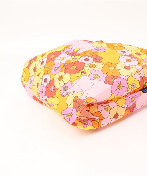 LAZY SUSAN(レイジースーザン)の「エコバッグ BABY BAGGU/ベビーバグゥ フラワーエレファント(エコバッグ/サブバッグ・レディース・マルチ・FREE)」の3枚目の写真