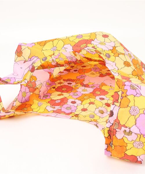 LAZY SUSAN(レイジースーザン)の「エコバッグ BABY BAGGU/ベビーバグゥ フラワーエレファント(エコバッグ/サブバッグ・レディース・マルチ・FREE)」の6枚目の写真