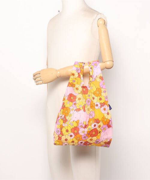 LAZY SUSAN(レイジースーザン)の「エコバッグ BABY BAGGU/ベビーバグゥ フラワーエレファント(エコバッグ/サブバッグ・レディース・マルチ・FREE)」の4枚目の写真