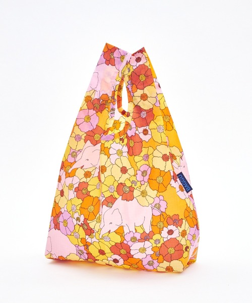 LAZY SUSAN(レイジースーザン)の「エコバッグ BABY BAGGU/ベビーバグゥ フラワーエレファント(エコバッグ/サブバッグ・レディース・マルチ・FREE)」の9枚目の写真