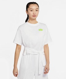 《セットアップ対応商品》ナイキ スポーツウェア アイコン クラッシュ ウィメンズ ショートスリーブ タイ トップ / Nike Sportswear Icon Clash Women's Short-Sleeve Tie Top