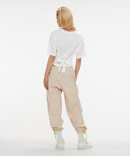 NIKE(ナイキ)の「《セットアップ対応商品》ナイキ スポーツウェア アイコン クラッシュ ウィメンズ ショートスリーブ タイ トップ / Nike Sportswear Icon Clash Women's Short-Sleeve Tie Top(Tシャツ/カットソー・レディース・ホワイト/ピンク系その他2/ブラック・S/M/L/2XL/XL/XS)」の20枚目の写真