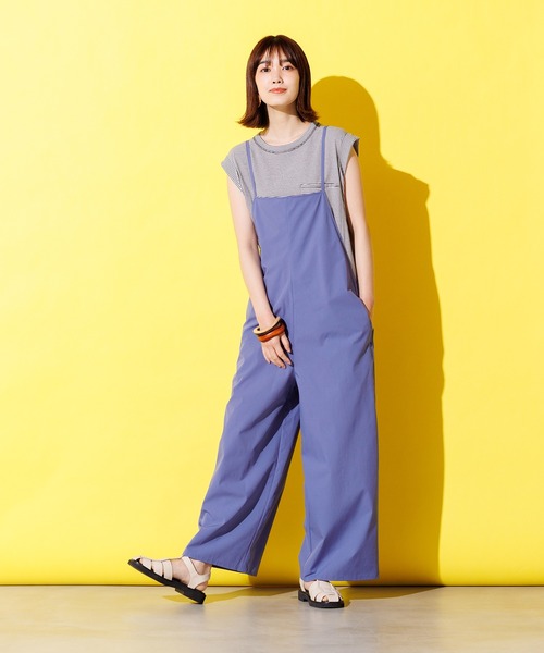 hunch(ハンチ)の「シンプル ノースリーブプルオーバー(Tシャツ/カットソー・レディース・グレー/ブラック/ブラウン系その他/ピンク/ブルーグリーン/ホワイト系その他/オフホワイト・FREE)」の15枚目の写真