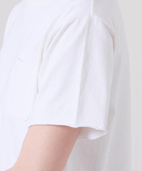 JOURNAL STANDARD J.S HOMESTEAD（ジャーナルスタンダードホームステッド）の「【J.S Homestead】ブラー カラー US ポケット Tシャツ（Tシャツ/カットソー・メンズ・ホワイト・MEDIUM/LARGE）」の11枚目の写真