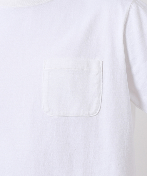 JOURNAL STANDARD J.S HOMESTEAD（ジャーナルスタンダードホームステッド）の「【J.S Homestead】ブラー カラー US ポケット Tシャツ（Tシャツ/カットソー・メンズ・ホワイト・MEDIUM/LARGE）」の2枚目の写真
