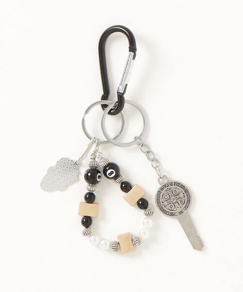 セール】1004ST カラビナ キーホルダー キーリング 8ボール