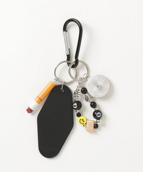 セール】1004ST カラビナ キーホルダー キーリング 8ボール