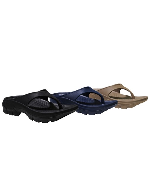 Starting Over（スターティングオーバー）の「足元からリフレッシュ リカバリートングサンダル（サンダル・メンズ・ネイビー/ブラック/ベージュ・M/S/XXL/L/XS/XL）」の16枚目の写真