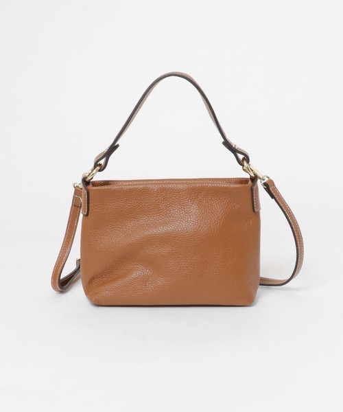 MARCO BIANCHINI(マルコビアンチーニ)の「MARCO BIANCHINI レザーハンドルバッグ(ハンドバッグ・レディース・ブラック/キャメル・-)」の1枚目の写真