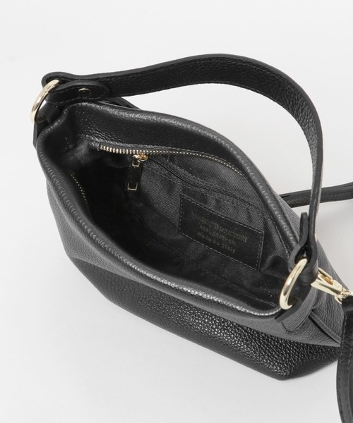 MARCO BIANCHINI(マルコビアンチーニ)の「MARCO BIANCHINI レザーハンドルバッグ(ハンドバッグ・レディース・ブラック/キャメル・-)」の8枚目の写真