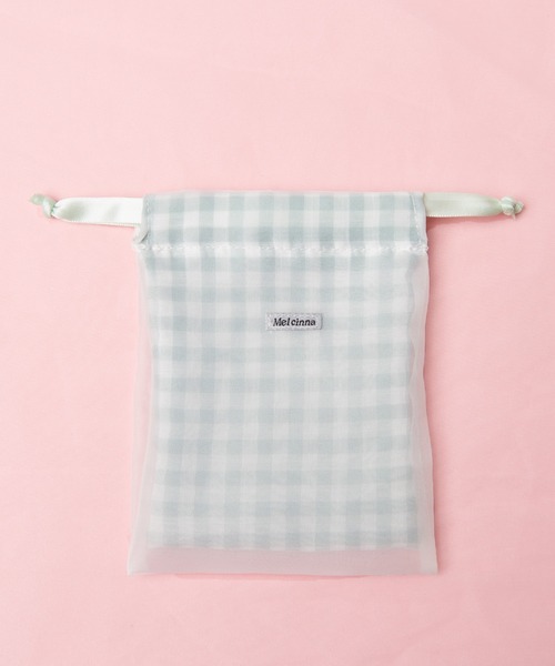 Mel cinna（メルシーナ）の「Mel cinna/line stone earring（イヤリング・レディース・ピンク・FREE）」の14枚目の写真