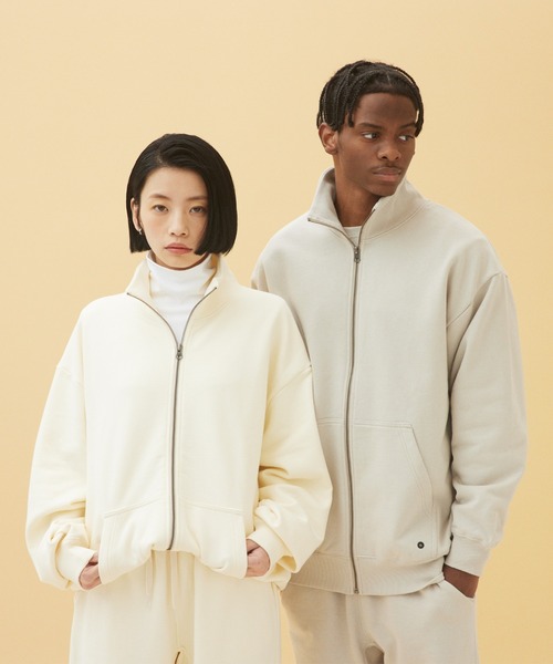 Quiksilver(クイックシルバー)の「ESSENTIAL STAND SWEA/クイックシルバースタンドカラージップアップスウェット(スウェット・メンズ・ホワイト/グレー/ブルー/ベージュ・MEDIUM/LARGE/X-LARGE/SMALL)」の9枚目の写真