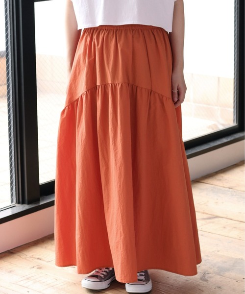 cepo（セポ）の「マルチＷＡＹボリュームスカート（スカート・レディース・ブラック/オレンジ・M）」の15枚目の写真