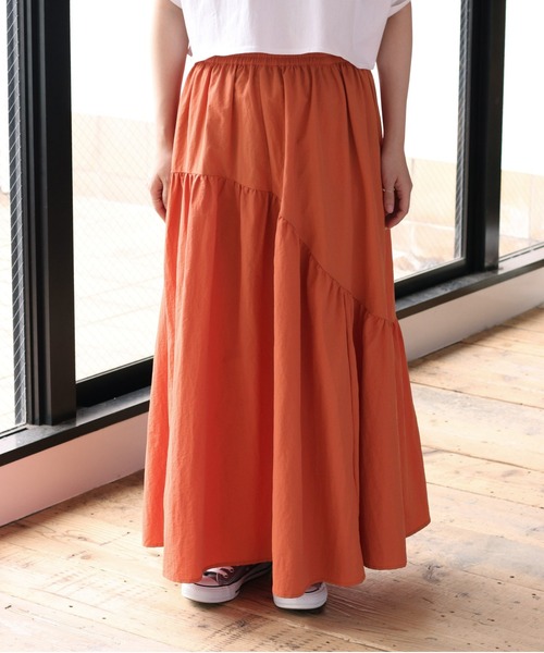 cepo（セポ）の「マルチＷＡＹボリュームスカート（スカート・レディース・ブラック/オレンジ・M）」の13枚目の写真