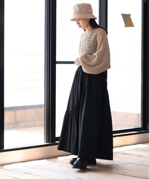 cepo（セポ）の「マルチＷＡＹボリュームスカート（スカート・レディース・ブラック/オレンジ・M）」の12枚目の写真