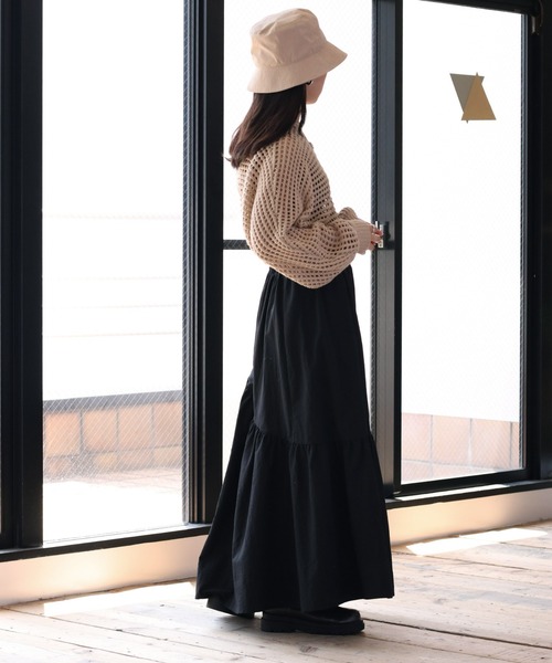 cepo（セポ）の「マルチＷＡＹボリュームスカート（スカート・レディース・ブラック/オレンジ・M）」の10枚目の写真