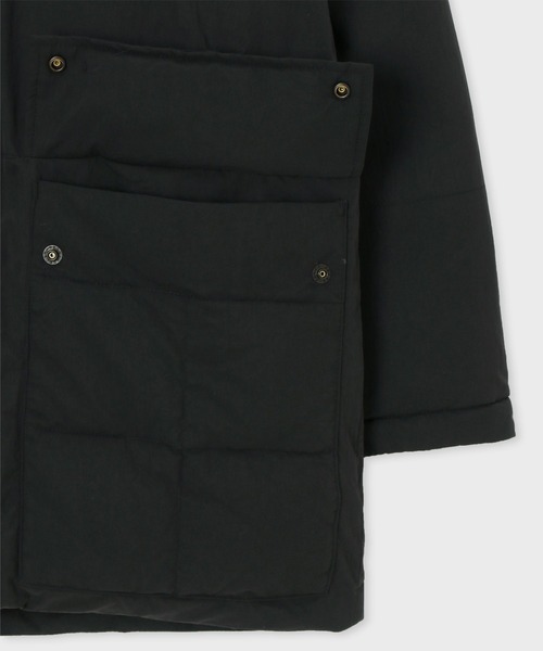 Paul Smith（ポールスミス）の「ナイロンダウンコート / 223150 014X（ダウンジャケット/コート・メンズ・ブラック/ダークオリーブ・SMALL/MEDIUM/LARGE/X-LARGE）」の4枚目の写真