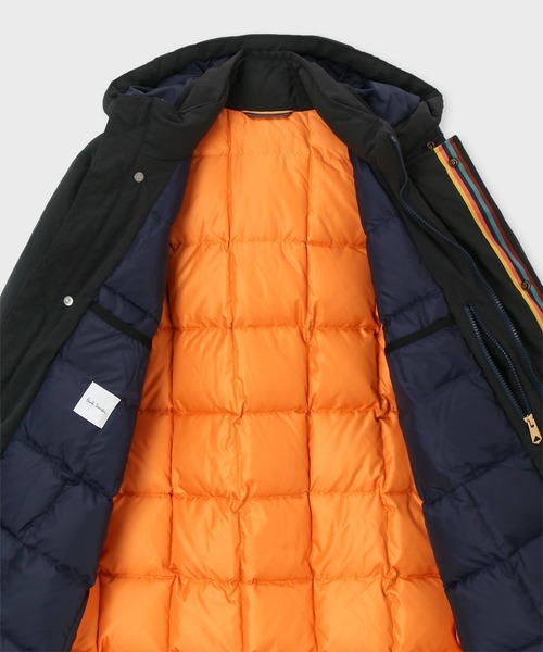 Paul Smith（ポールスミス）の「ナイロンダウンコート / 223150 014X（ダウンジャケット/コート・メンズ・ブラック/ダークオリーブ・SMALL/MEDIUM/LARGE/X-LARGE）」の9枚目の写真