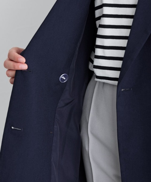 Pierrot（ピエロ）の「スリットスリーブテーラードジャケット（テーラードジャケット・レディース・アイボリー/ブラック/ネイビー・S/M/L）」の14枚目の写真