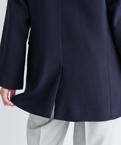 Pierrot（ピエロ）の「スリットスリーブテーラードジャケット（テーラードジャケット・レディース・アイボリー/ブラック/ネイビー・S/M/L）」の13枚目の写真