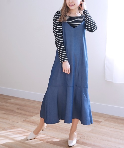 セール ブランド古着 キャミソールワンピース ワンピース Cheek チーク のファッション通販 Zozoused