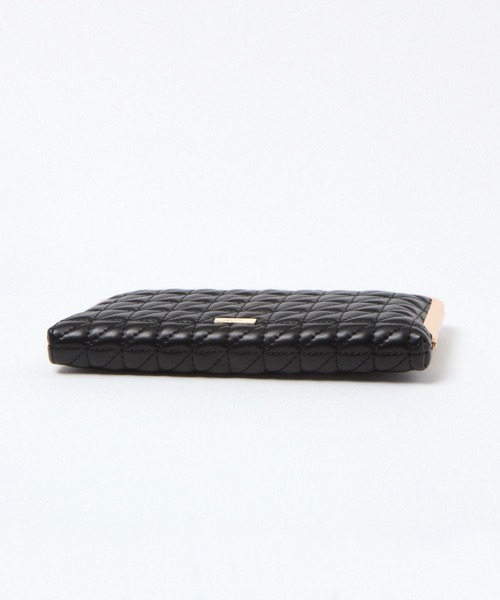 niko and...(ニコアンド)の「オリジナルキルトがま口長財布(財布・レディース・ブラック/ピンク・0)」の9枚目の写真
