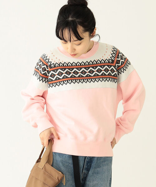 レミレリーフ　雪柄　スウェット　M ビームス BEAMS PLUS（ビームス プラス）【別注】REMI RELIEF / Sweat