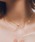 les bonbon�i���{���{���j�́u�yles bon bon�zpetite lip necklace BOB154 BOB155�i�l�b�N���X�j�v�b�C�G���[�S�[���h