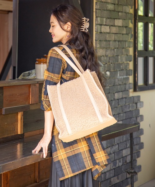 欧州航路（オウシュウコウロ）の「【欧州航路】オベハトート（トートバッグ・レディース・ブラック/ベージュ/ブラウン・FREE）」の9枚目の写真