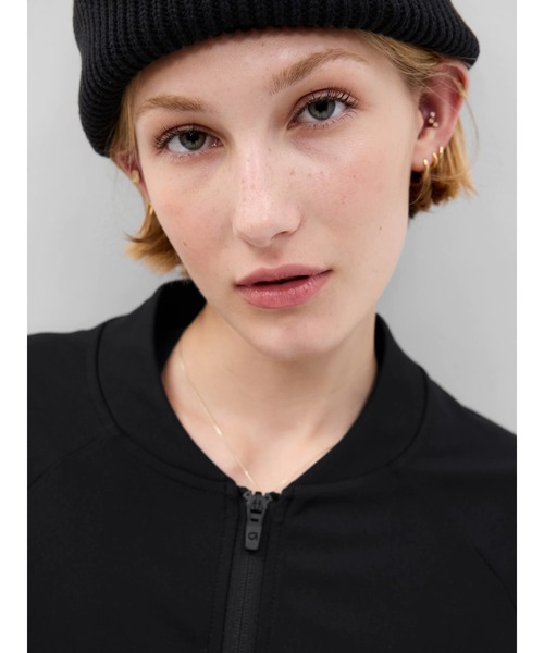GAP(ギャップ)の「GapFit ブラッシュド パワージャケット(ジャージ・レディース・その他/ブラック・L/M/S/XS/XXS)」の5枚目の写真