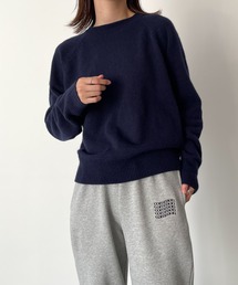 CANAL JEAN | El mar(エルマール) クルーネックラグランコンパクトニット(ニット/セーター)