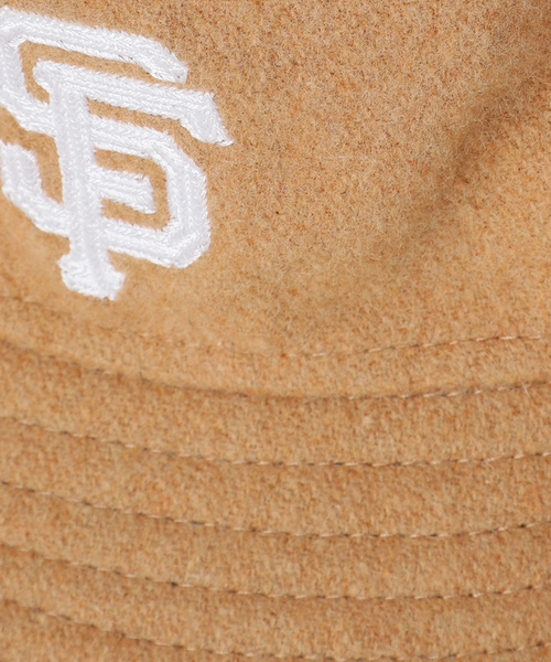 NEW ERA（ニューエラ）の「【NEW ERA×JOURNAL STANDARD】 別注 SPORTS BUCKET（ハット・メンズ・ネイビー/ブラウン系その他・LARGE/MEDIUM）」の6枚目の写真