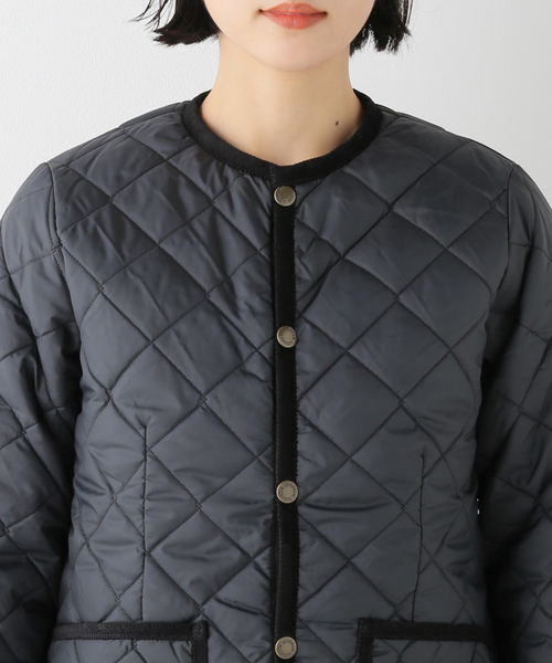 FRAMeWORK(フレームワーク)の「【LAVENHAM/ラベンハム】LAVENSTER CREW NECK ジャケット WOMEN(ブルゾン・レディース・ホワイト/ベージュ/ブラック・6/8)」の13枚目の写真