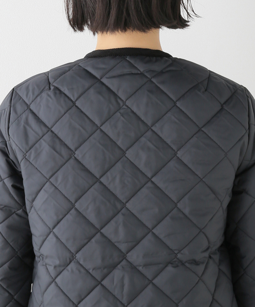 FRAMeWORK(フレームワーク)の「【LAVENHAM/ラベンハム】LAVENSTER CREW NECK ジャケット WOMEN(ブルゾン・レディース・ホワイト/ベージュ/ブラック・6/8)」の19枚目の写真
