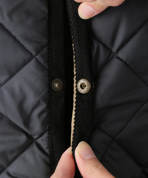 FRAMeWORK(フレームワーク)の「【LAVENHAM/ラベンハム】LAVENSTER CREW NECK ジャケット WOMEN(ブルゾン・レディース・ホワイト/ベージュ/ブラック・6/8)」の17枚目の写真