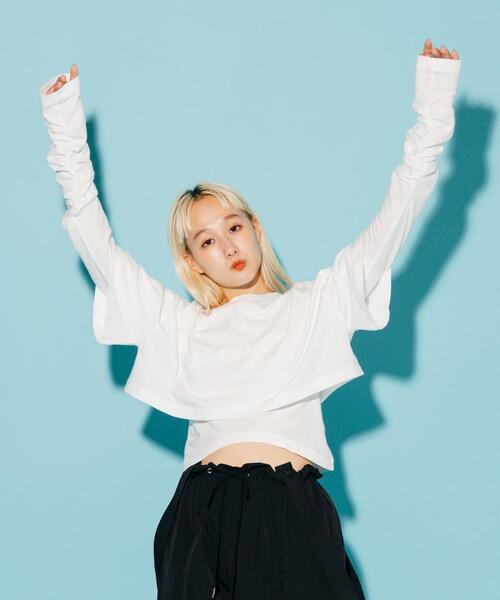CITEN（シテン）の「＜CITEN＞レイヤード トップス（Tシャツ