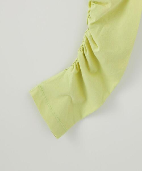 CITEN（シテン）の「＜CITEN＞レイヤード トップス（Tシャツ/カットソー・レディース・オフホワイト/ライム/ダークグレー・FREE）」の14枚目の写真