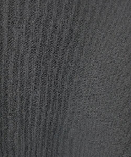 CITEN（シテン）の「＜CITEN＞レイヤード トップス（Tシャツ/カットソー・レディース・オフホワイト/ライム/ダークグレー・FREE）」の8枚目の写真