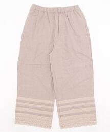 Samansa Mos2 | 【ETHICAL CRAFTS】リサイクルコットン裾レースペチパンツ(その他パンツ)